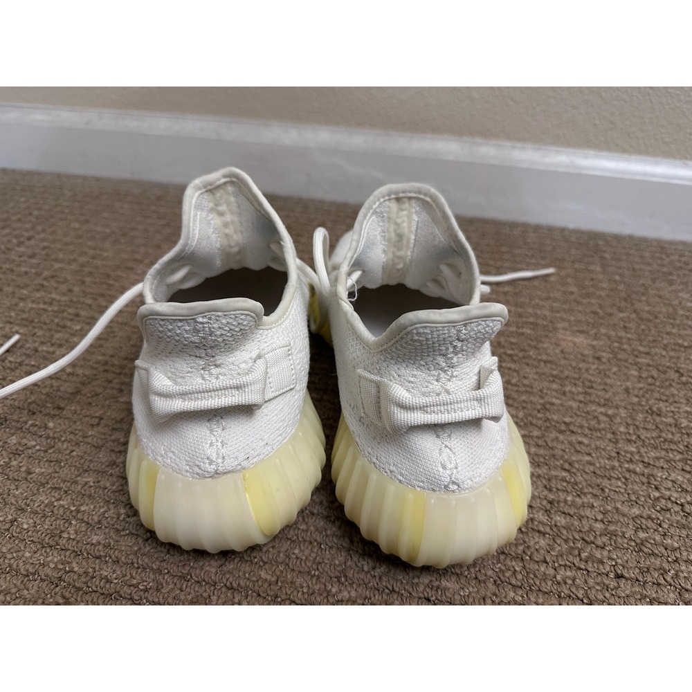 Adidas Yeezy Boost 350 V2 Cream Triple White Mens Sneakers Shoes Size US 9.5 - Picture 3 of 15